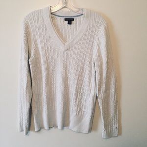 3/$12 Tommy Hilfiger double v-neck sweater